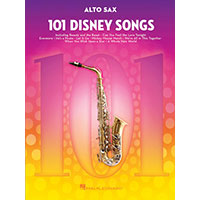 無伴奏アルト・サクソフォーン：101曲ディズニーソング集／【ソロ輸入楽譜】