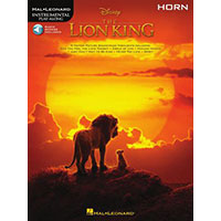 ホルン＆伴奏Audio Online：ホルン・ソロのための『ライオン・キング』（Audio Online付）／【ソロ輸入楽譜】