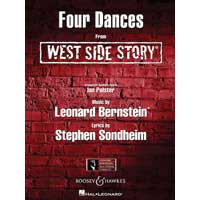 「ウエスト・サイド・ストーリー」より4つの踊り ／レナード・バーンスタイン（イアン・ポルスター）【吹奏楽輸入楽譜】