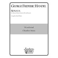 木管3重奏：ソナタ／ゲオルク・フリードリヒ・ヘンデル（クリフトン・ウィリアムズ）【アンサンブル輸入楽譜】