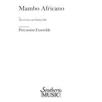 打楽器6重奏：マンボ・アフリカ―ノ／A.ゴメス＆M.ライフ【アンサンブル輸入楽譜】