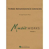 3つのルネサンス舞曲／スザートほか(ジョン・モス)【吹奏楽輸入楽譜】
