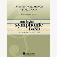 吹奏楽のためのシンフォニック・ソング(スコアのみ）／ロバート・ラッセル・ベネット【吹奏楽輸入楽譜】