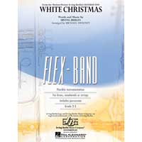 5パート+打楽器：ホワイト・クリスマス／アーヴィング・バーリン（マイケル・スウィーニー）【フレキシブルアンサンブル輸入楽譜】