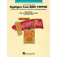 「メリー・ポピンズ」よりハイライト（4曲）【小編成】／リチャード＆ロバート・シャーマン（シーン・オローリン）【吹奏楽輸入楽譜】