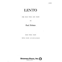 テューバ＆ピアノ：レント／ポール・ホルムズ【ソロ輸入楽譜】