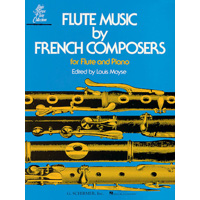 フルート＆ピアノ：フランスの作曲家によるフルート作品集（全10曲）／（ルイ・モイーズ）【ソロ輸入楽譜】