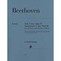 木管3重奏：オーボエ三重奏曲 ハ長調 Op. 87／ルートヴィヒ・ヴァン・ベートーヴェン（編集：エゴン・フォス）【アンサンブル輸入楽譜】