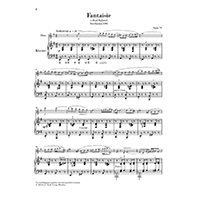 フルート&ピアノ：幻想曲（ファンタジー）Op.79 / 初見曲（アダージョ）／ガブリエル・フォーレ【ソロ輸入楽譜】