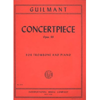 トロンボーン＆ピアノ：コンサート・ピース Op.88／アレクサンドル・ギルマン【ソロ輸入楽譜】