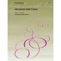 金管4重奏：ウクライナのベル・キャロル（バリ・テューバ4重奏版）／伝承曲（マイク・フォーブス）【アンサンブル輸入楽譜】