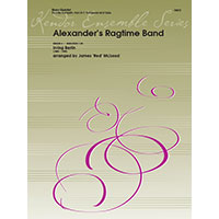 金管5重奏：アレキサンダース・ラグタイム・バンド／アーヴィング・バーリン（ジェームズ “レッド” マクラウド）【輸入楽譜】