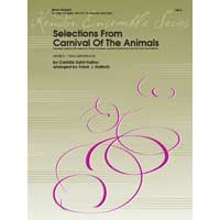 金管5重奏：動物の謝肉祭セレクション（金管5重奏版・3曲）／カミーユ・サン＝サーンス（フランク・J・ハーファティ）【アンサンブル輸入楽譜】