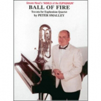 ユーフォニウム4重奏：ボール・オブ・ファイア／ピーター・スモーレイ【アンサンブル輸入楽譜】