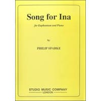 ユーフォニアム＆ピアノ：イーナの歌（ソング・フォー・イーナ）／フィリップ・スパーク【ソロ輸入楽譜】