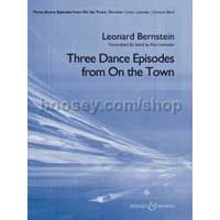 「オン・ザ・タウン」より 3つのダンス・エピソード／レナード・バーンスタイン（ポール・ラヴェンダー）【吹奏楽輸入楽譜】