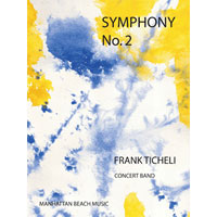 交響曲第2番（スコアのみ）／フランク・ティケリ【吹奏楽輸入楽譜】