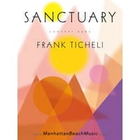 サンクチュアリー（スコアのみ）／フランク・ティケリ【吹奏楽輸入楽譜】