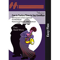 タイム・トゥ・セイ・グッドバイ／ルッチョ・クアラントット, フランチェスコ・サルトーリ(ウィリー・ハウトヴァスト)【吹奏楽輸入楽譜】