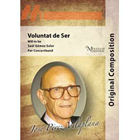 ヴォルンタット・デ・セル／サウル・ゴメス・ソレール【吹奏楽輸入楽譜】