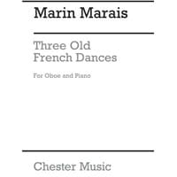 オーボエ＆ピアノ：3つの古いフランス舞曲／マラン・マレー【ソロ輸入楽譜】