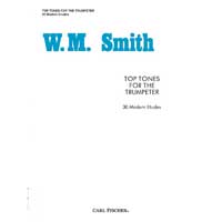 トランペット教則本：トップ・トーンズ 30の現代的練習曲／ウォルター・スミス【ソロ輸入楽譜】