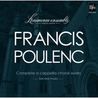 【CD】フランシス・プーランク 無伴奏合唱作品全集 -宗教曲-/harmonia ensemble