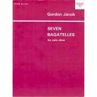 無伴奏オーボエ7つのバガテル／ゴードン・ジェイコブ ソロ輸入楽譜楽譜 