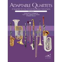 Adaptable Quartets for Percussion／マシュー・R・パトナム、ロバート・クレイソン、タイラー・アルカリ【輸入楽譜】