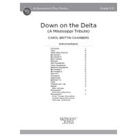 Down on the Delta（A Mississippi Tribute）（スコアのみ）／キャロル・ブリティン・チェンバース【輸入楽譜】