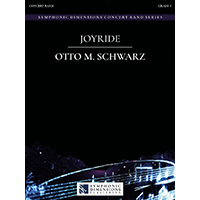 ジョイライド／オットー・M・シュワルツ【吹奏楽輸入楽譜】