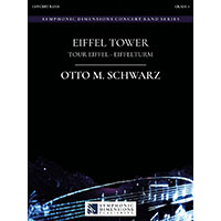 エッフェル塔／オットー・M・シュワルツ【吹奏楽輸入楽譜】