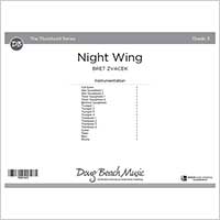 ナイト・ウイング（スコアのみ）／ブレット・ズヴァチェック【ジャズ輸入楽譜】