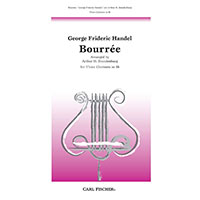 クラリネット3重奏：ブーレ（クラリネット3重奏版）／ゲオルク・フリードリヒ・ヘンデル(アーサー・ブランデンブルク)【アンサンブル輸入楽譜】