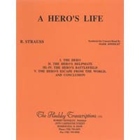 交響詩「英雄の生涯」／リヒャルト・シュトラウス(M.ハインズレー)【吹奏楽輸入楽譜】